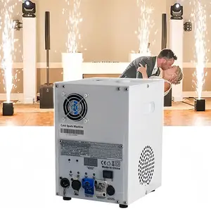 Hot Sale 600W Indoor White Cold Spark Fireworks Machine For Wedding Decoration DMX Flame Fire Effect