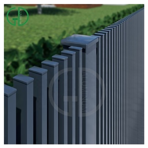 Paneles de valla cortados con láser <span class=keywords><strong>para</strong></span> privacidad de jardín GD, nuevo diseño de aluminio, listones de valla de metal personalizados, precios, hojas, panel de piquete - Product Image 5