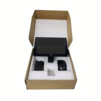 SY-B129F2 Trinocular Biological Microscope, laboratorium LED Display layar sentuh dengan Tablelet