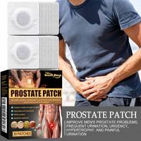 Patchs de Soin pour Hommes : Traitement de la Prostate, Soulagement de la Douleur, Autocollants à Base de Plantes pour Traiter l'Urination Fréquence et l'Urgence Urinaire
