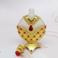 Parfum pour femme Gold Arabia 12ml 30ml, Eau de Toilette du Moyen-Orient, flacon en verre, parfum frais et attrayant, flacon compte-gouttes pour huile parfumée, cadeau