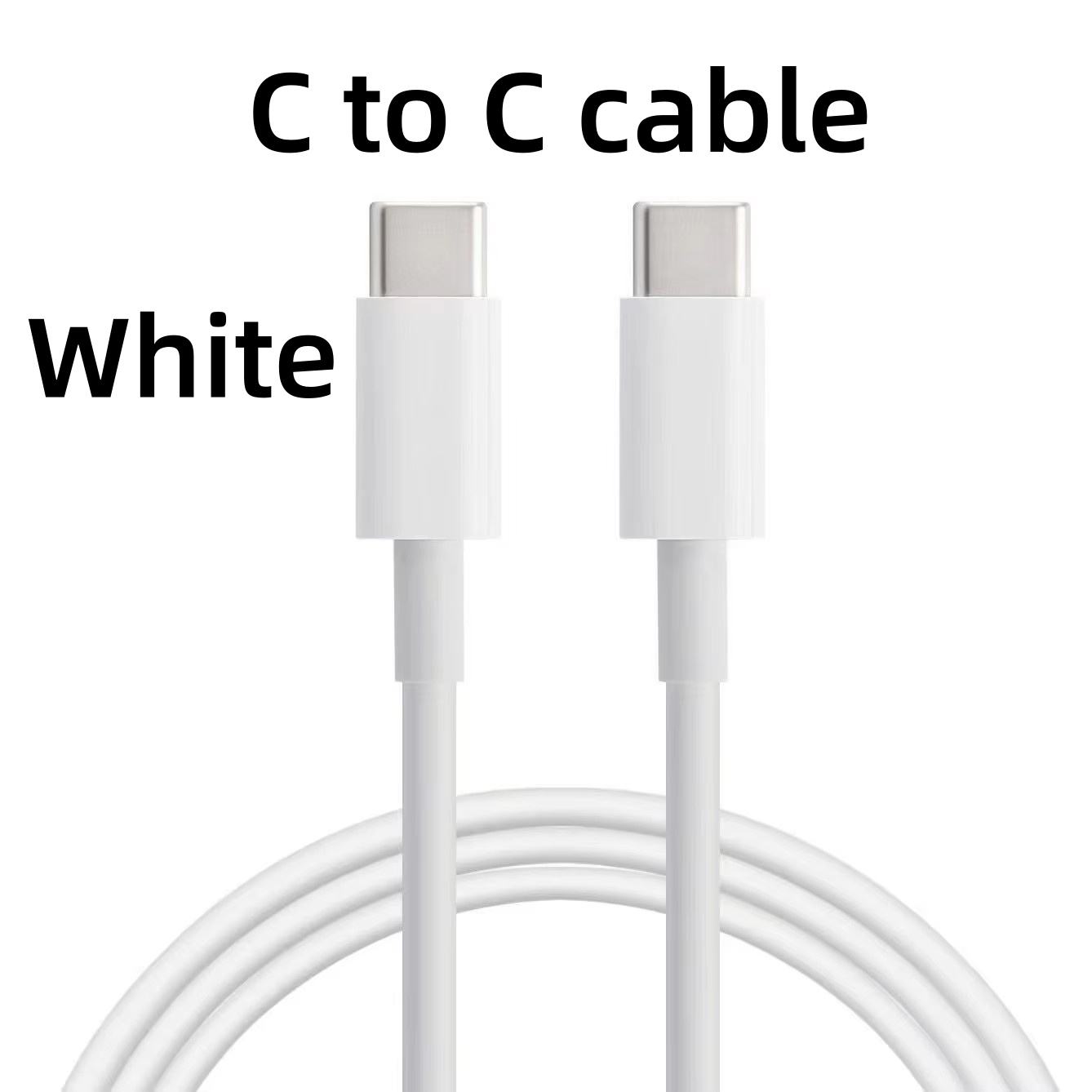 White Type-C to Type-C