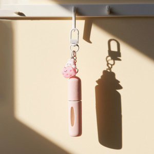 Cosmetics Packaging Portable Mini <b>Empty</b> Twist up Refillable Hanging 5ML Perfume <b>Spray</b> <b>Bottle</b> - Product Image 1