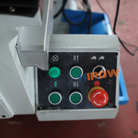 Fraiseuse à tourelle verticale HIPOW Euro Standard X6332, commande manuelle, cône de broche NT30/ISO40, 220V/380V/415V 50Hz, moyenne puissance