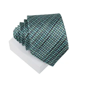 Hamocigia OEM تصنيع 100% الطبيعي بيزلي الحرير قماش مطبوع مطوي ربطة العنق