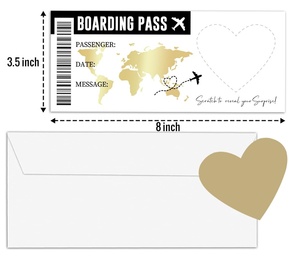 Mẫu miễn phí nhiệt lên máy bay vượt qua máy in giấy du lịch không khí in nhiệt máy bay vé - Product Image 6