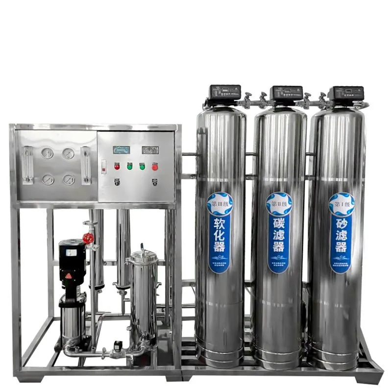500 एलपीएच जल उपचार उपकरण 500 गैलन रिवर्स ऑस्मोसिस आरओ पीने की मशीन 4040 मेम्ब्रेन 250 लीटर प्लांट कीमत