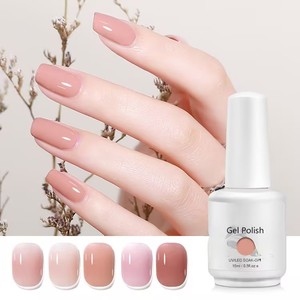 Venta Directa de Fábrica, Esmalte de Uñas en Gel UV Semipermanente, 108 Colores, Gel para Uñas, Fácil de Usar, Vegano, Ecológico, No Tóxico, en Botella - Product Image 1