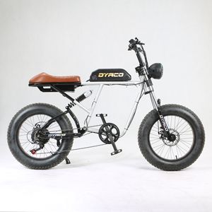 Véhicule électrique au Lithium de neige nouveau modèle gros pneu 20 pouces 7 vitesses 220 KG 45-50 km/h 48V 500W VTT électrique au Lithium - Product Image 1