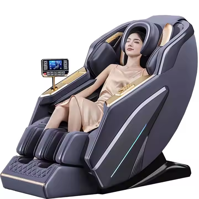 Big Professional Shiatsu Hand Calf Knead 4d AI Massage Chair Full Body Massage Luxury