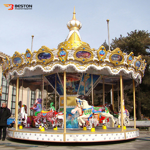Precio de Fábrica, Carrusel Mecánico de 16 Asientos, <span class=keywords><strong>Juegos</strong></span> de Feria para Niños Usados en Venta - Product Image 4