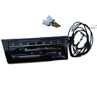Panneau de commande de climatisation tactile, interrupteur de commande de climatisation LCD chauffant 17G907044AR/AN avec cadre pour MQB New Tiguanmk2