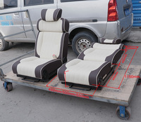 Siège de conversion pour camping-car de haute qualité, directement de l'usine, convertible et pliable en lit, compatible avec Toyota Hiace Nissan NV20