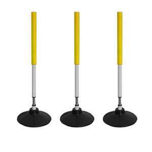 Basket attrezzature allenamento Tumbler con asta di rimbalzo marcatore asta e cerchio per la formazione ad ostacoli - Product Image 3