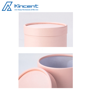 Nhỏ ôm tròn xô xi lanh nhỏ màu rắn hộp hoa cắm hoa hộp trắng hồng Hộp quà tặng - Product Image 4