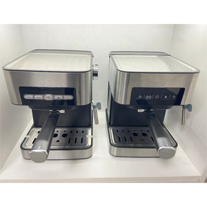 Thema nhà máy thiết kế hiện đại thép không gỉ cảm biến cảm ứng điều khiển 1.6L 15-20bar ý bơm Cappuccino Espresso Máy pha cà phê - Product Image 6