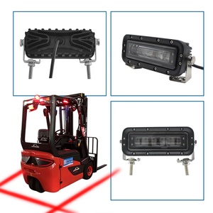 Barra de Luz LED de Alta Calidad de 30W con Cubierta PMMA IP67, Lámpara de Advertencia de Zona Roja/Azul para Montacargas, Accesorios de Iluminación para Automóviles, DC 10-80V - Product Image 2