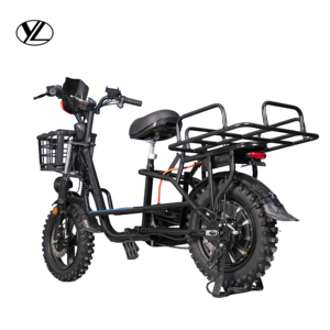 Vélo électrique de tourisme moderne, moteur 3000W, capacité de charge 250kg, éclairage LED, écran intelligent, batterie au lithium pour les professionnels de la livraison - Product Image 4