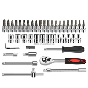 1/4 Inch 46Pcs Hoàn Chỉnh Ratchet Cờ Lê Ổ Cắm Bộ Công Cụ Kit Tay Điện Nguồn Với Trường Hợp Khó Khăn OEM Tùy Biến Hỗ trợ - Product Image 4