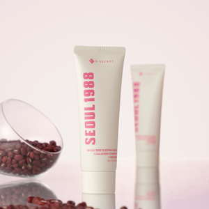[K-SECRET] Masque raffermissant de nuit Seoul 1988 avec collagène repulpant et adoucissant les pores à base de haricot rouge pour une peau éclatante 100ml - Product Image 6