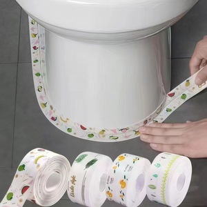 Ruban d'étanchéité imperméable pour les bords et les coins de la cuisine et de la salle de bain, autocollants muraux en PVC résistants à la moisissure et à l'huile - Product Image 1