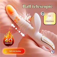 Distributor Erwachsenen-Vibrator für Frauen, Vaginaler Dildo, G-Punkt-Stimulator mit Doppelvibration, Klitoris-Stimulator, USB-Aufladbar, Wasserdicht, Individuell Anpassbar