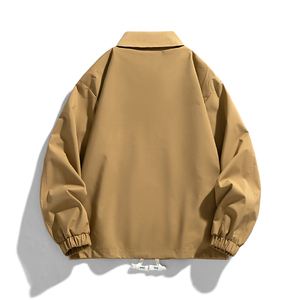 เสื้อแจ็คเก็ตฤดูใบไม้ผลิและฤดูใบไม้ร่วงแฟชั่นบุรุษแบรนด์ใหม่เสื้อโค้ทลำลองสำหรับวัยรุ่นสไตล์ญี่ปุ่นคอหลวมเสื้อคู่สำหรับกิจกรรมกลางแจ้งระบายอากาศได้ดีทันสมัย - Product Image 4