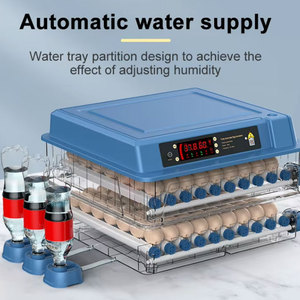 Incubateur automatique pour œufs de poulet 100 200 300, double alimentation, 3 <span class=keywords><strong>en</strong></span> 1 : incubation, écloserie et éleveuse, machine tout-<span class=keywords><strong>en</strong></span>-un - Product Image 1