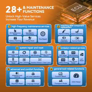 เครื่องอ่านโค้ด ThinkTool Mini สำหรับมืออาชีพ รองรับระบบ OBD2 ครบวงจร ฟังก์ชั่นรีเซ็ต 28 แบบ หน้าจอสัมผัส 6 นิ้ว หน่วยความจำ 32GB - Product Image 3