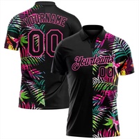 Polo de pickleball grande taille pour homme, anti-humidité, extensible 4 directions, séchage rapide, anti-odeur, anti-boulochage, durable, haut d'uniforme d'équipe