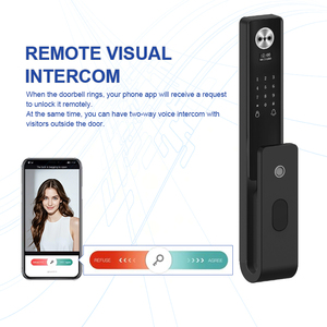 Camakt Điện Tử Thông Minh Kỹ Thuật Số Khóa Tyua Wifi 3D Mặt ID Công Nhận Thông Minh Cửa Khóa Với Máy Ảnh Máy Quét Dấu Vân Tay - Product Image 3