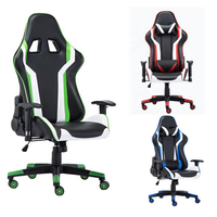 Chaise de jeu de course d'ordinateur ergonomique à dossier haut bon marché ordinateur Silla PC Gamer Cadeira