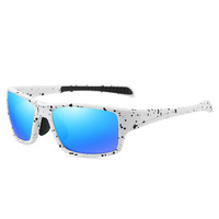 Nouvelles Lunettes de Soleil Sportives Carrées Anti-Vent 2026 en PC, Polarisées pour Cyclisme en Extérieur avec Verres UV400
