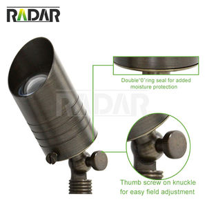 Projecteur de paysage en laiton, imperméable conforme à la norme <span class=keywords><strong>IP65</strong></span>, éclairage d'extérieur à faible tension, <span class=keywords><strong>transformateur</strong></span> - Product Image 2