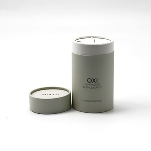 จัดหาบรรจุภัณฑ์หลอดกระดาษรีไซเคิลแบบกำหนดเองได้ พร้อมตกแต่งด้วยตาข่ายหมุน สำหรับบรรจุแป้งและอาหารผง - Product Image 2