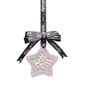 Modern PVC <b>Star</b> Design Glossy Fashionable Interior Car Accessories Decoration Women's Hanging Car Gifts - Product Image 4