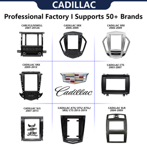 Cadre Android 2 DIN pour autoradio de voiture JEEP CADILLAC, compatible Carplay, pour lecteur DVD et radio de voiture - Product Image 3