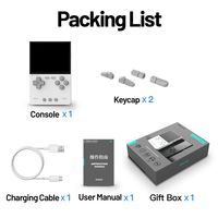 Console de jeu portable rétro Trimui Brick Mini de 3,25 pouces avec écran IPS, système d'exploitation Trimui open source, Wi-Fi, lecteur de jeux portable