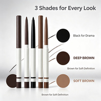 Stylo Eyeliner Liquide Ultra Fin pour des Traçages Précis, Imperméable Longue Durée Anti-Bavures, Parfait pour les Débutants et les Professionnels