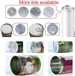 กระป๋องโลหะปรอทเหลวฝาปิดทรงกลมขนาด34.5กก. บรรจุแบบธรรมดาสำหรับเนื้อกระป๋อง - Product Image 2