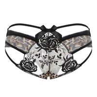 Grosir Pakaian Dalam Seksi Wanita Seksi Jala Transparan Celana Dalam Motif Macan Tutul Bunga Pakaian Dalam Seksi Wanita