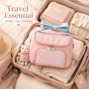 Organizador <span class=keywords><strong>de</strong></span> <span class=keywords><strong>Maquillaje</strong></span> <span class=keywords><strong>de</strong></span> Viaje con Gran Capacidad, Compartimentos con Cierre, Portátil, con Logotipo Personalizado, Bolsa <span class=keywords><strong>de</strong></span> Cosméticos - Product Image 3