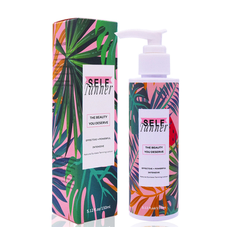 Лосьон для мгновенного загара и тела, 150 мл, Глубокий бронзовый загар для естественного загара