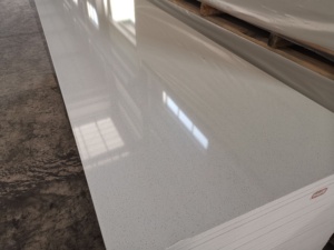 Mặt Bàn Bằng Đá Cẩm Thạch Nhân Tạo BOTON, Mặt Bàn Bếp Bằng Đá Thạch Anh Pha Lê Trắng, Mặt Cứng - Product Image 2