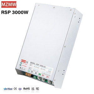 Fuente de Alimentación Conmutada de CA a CC MZMW de 3000 W, 12 V, 24 V, 36 V, 48 V, 60 V, 72 V, 110 V, 220 V, Equipo de Control Industrial, CC/CV Ajustable, PFC - Product Image 1