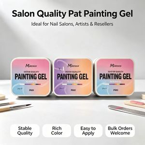 <span class=keywords><strong>Gel</strong></span> 3 en 1 Multifuncional Pat Pat, Crema Sólida Sin Limpieza, Rubor para Uñas, Pintura Degradada, Polvo para Estampado, Suministros para Uñas - Product Image 6