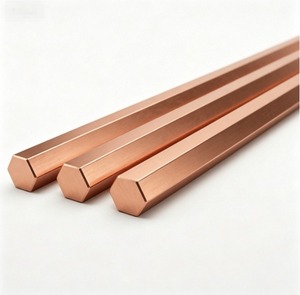 C18150 Hex <b>Bar</b> 1-1/4" x 144" Copper Alloy Hexagonal <b>Bar</b> High Strength Korean Precision Hex Rod for Industrial Connectors - Product Image 3