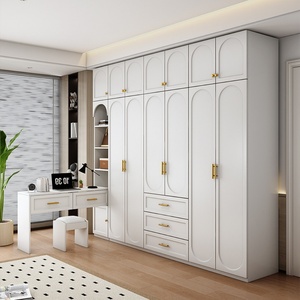 French-style Bedroom Furniture: Corner <b>Wardrobe</b> for Walk-in Closets with Ample Storage - Product Image 5