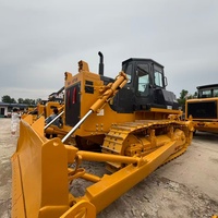 Bulldozer d'occasion SHANTUI SD22 à forte force de poussée, très demandé pour la remise en état des terres, le défrichement et la construction de carrières