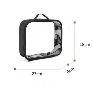 Bolsa de Aseo Portátil de Viaje de Gran Capacidad, Impermeable, Transparente, de PVC, para Cosméticos y Maquillaje - Product Image 2